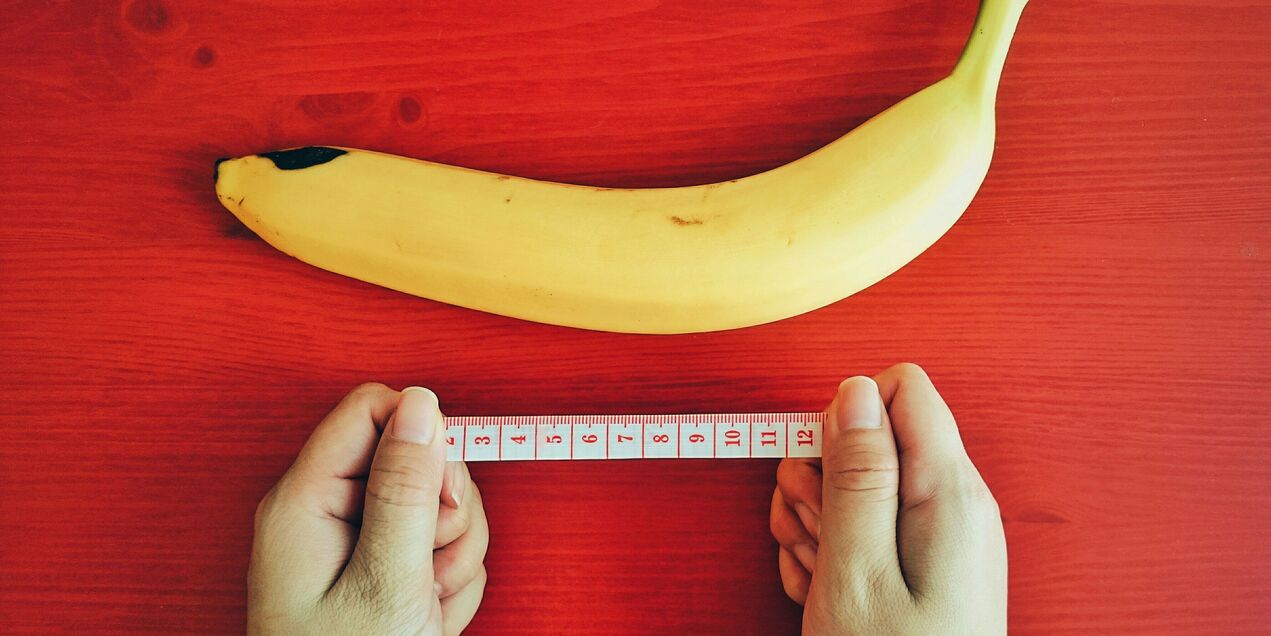 Banana e centimetro